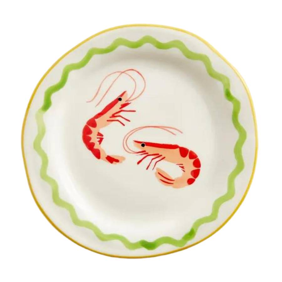 Lobster Side Plate Dunelm